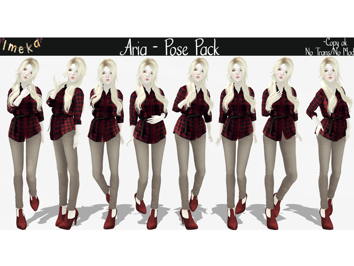 {Imeka~}Aria-Pose Pack