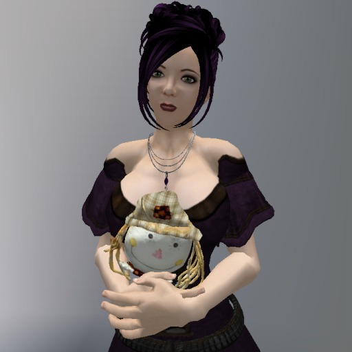 Scarecrow Head Mesh Animated Plushie box