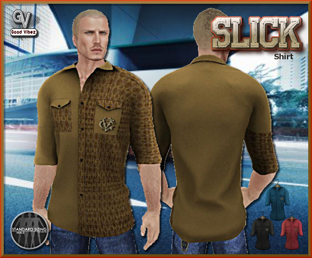 GV-5min DEMO SLICK Shirt 5 sizes