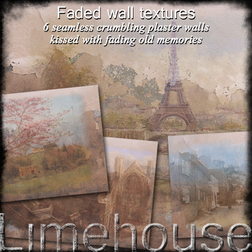 Faded wall textures