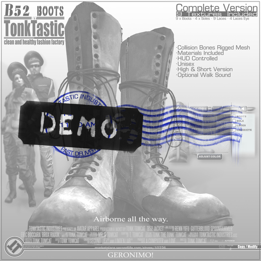TonkTastic - B52 Boots [DEMO]