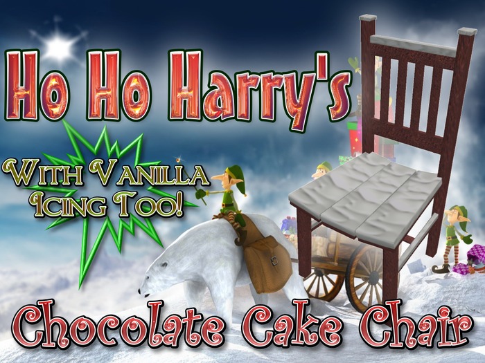 Ho Ho Harry's Chocolate Cake Chair