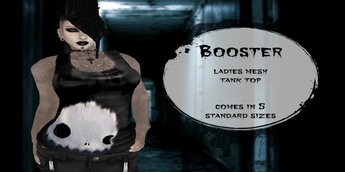 {REVERIE} Mesh Ladies Tank - Booster