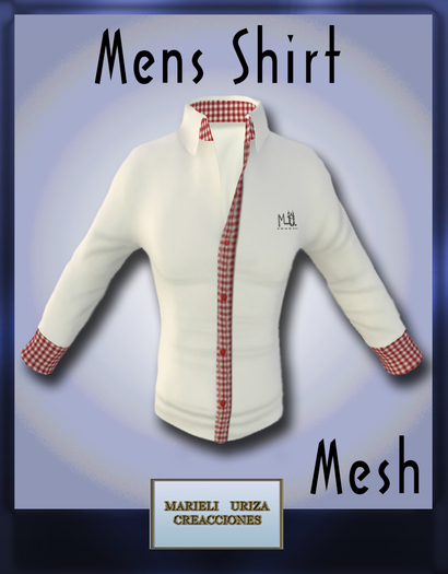 M.U SHIRT MENS WHITE &RED