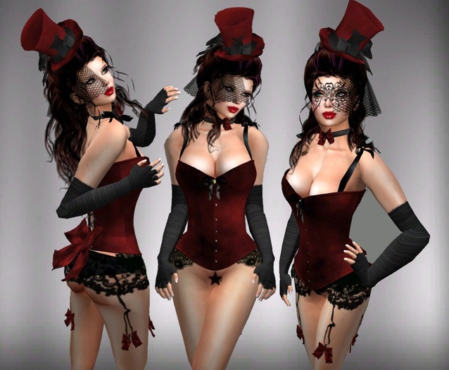 ::DC::  Red Passion Outfit