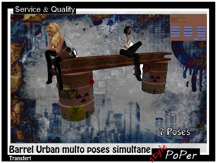 Barrel Urban Multi poses [GP]