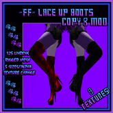 ~FF~ Lace Up Boots