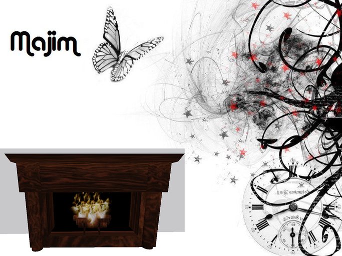 Wood Fireplace