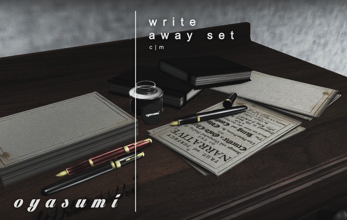oyasumi / write away set