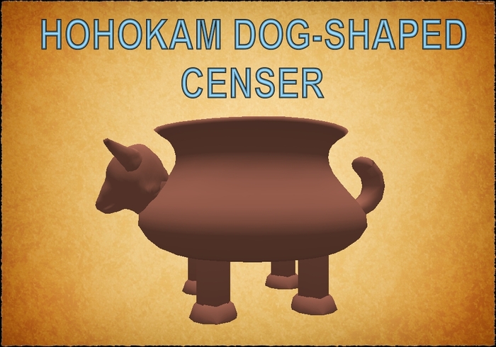 Hohokam Dog Censer