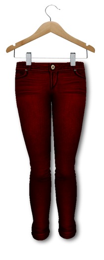 .TeaParty. Tea Jeans~Red (Wear)
