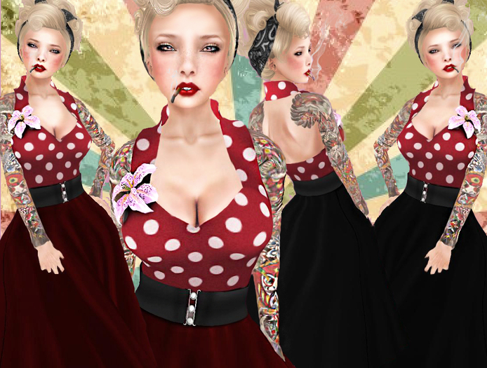 Lumiere Pinup Dress DEMO