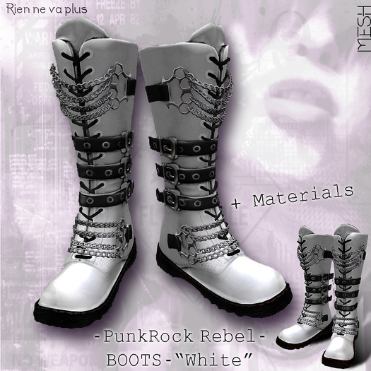 *Rnvp* - "PunkRock Rebel Boots"