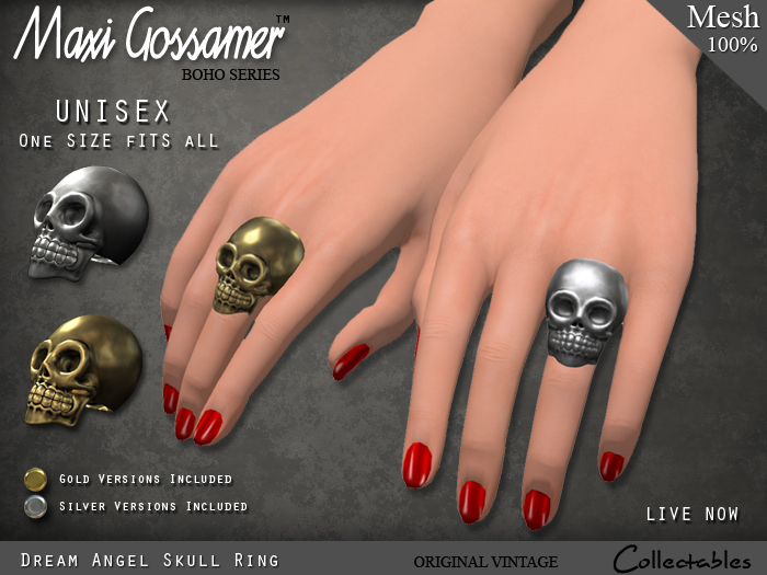 Rings - Tiger Lily Flower Ring in Gold and Silver