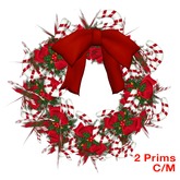 CHRISTMAS WREATH CANDY CANE