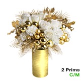 Christmas bouquet in a vase