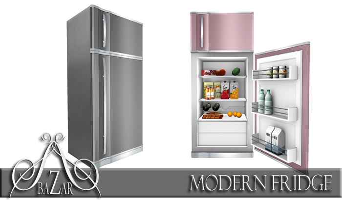 ~BAZAR~ Modern fridge