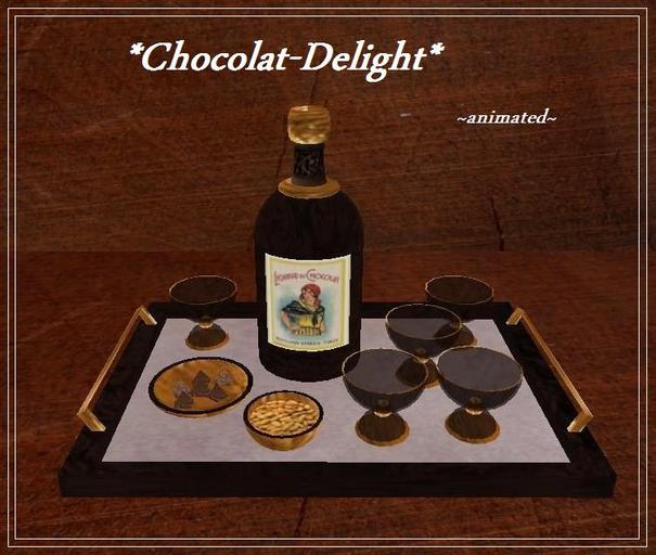 *Chocolat Delight*  liqueur-set