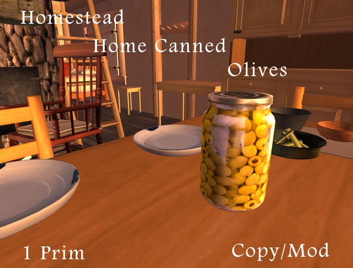 Homestead~Home Canned Olives