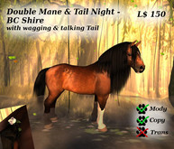 Neko - Double Mane & Tail Long Night - BC Shire (Boxed)