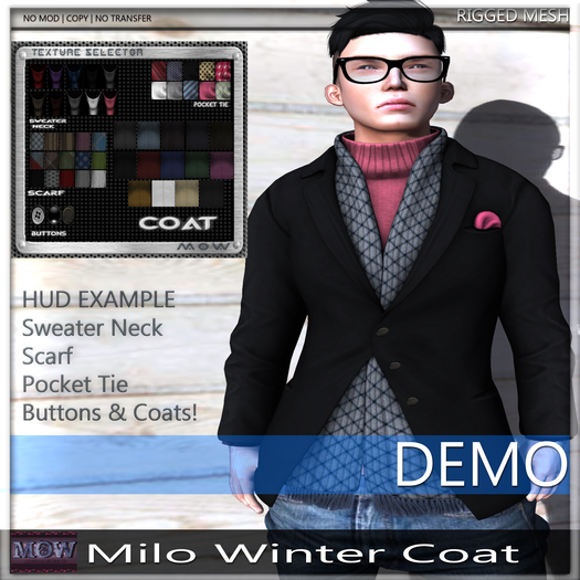 [M.O.W] Milo Winter Coat -DEMO-