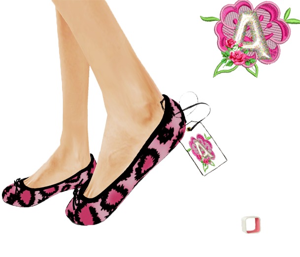 **//Akey//** Pink-leopard flats