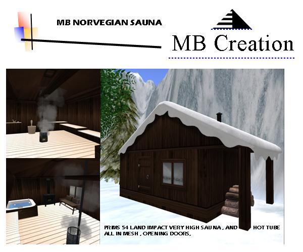 MB Norvegian sauna box