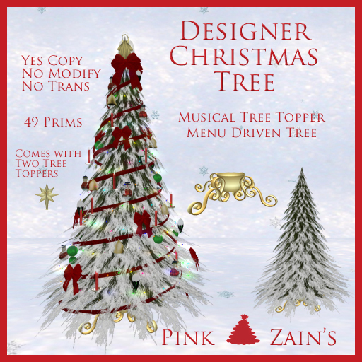 Christmas Tree - Green&Snow/Red/Multi