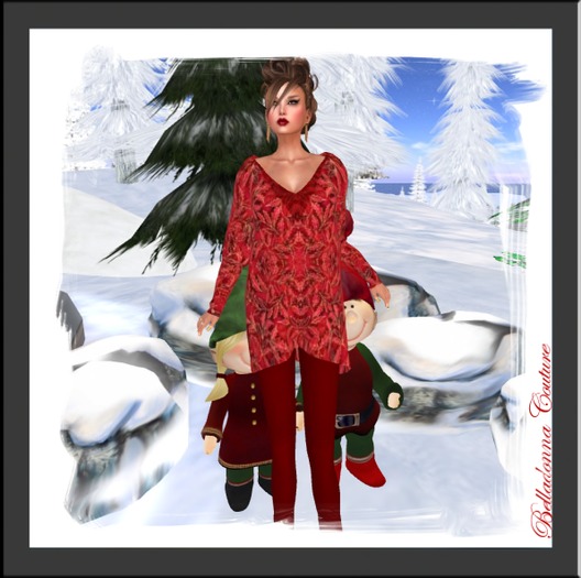 Holiday loose sweater and pants (boxed)