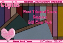 *Cupids Textures * 35 WOOD TRIMMED STUCCO SEAMLESS