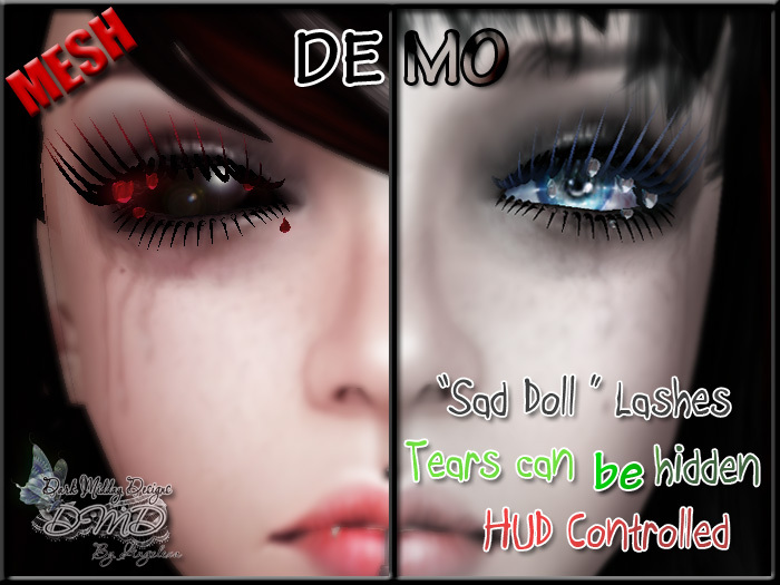 .::DMD::. "Happy Doll" MESH Lashes + HUD