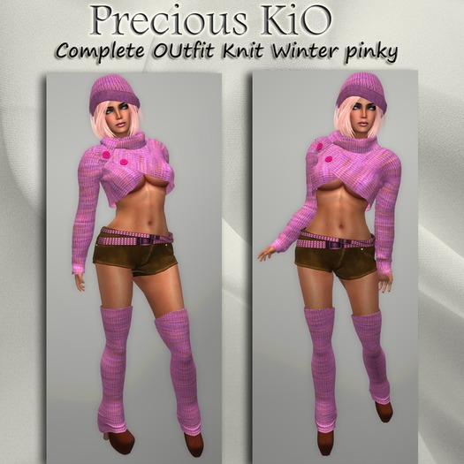 Precious KiO knit winter pinky
