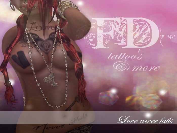 -FD- Love Never Fails Tattoo