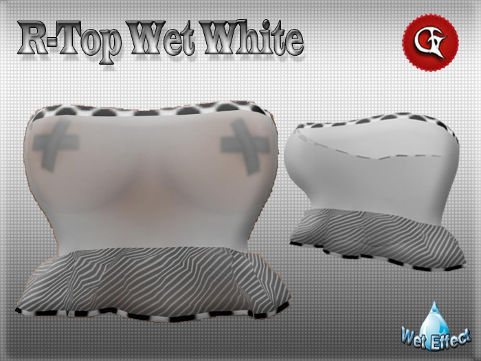 :::: THE GAMER :::: R-Top Wet Effect White