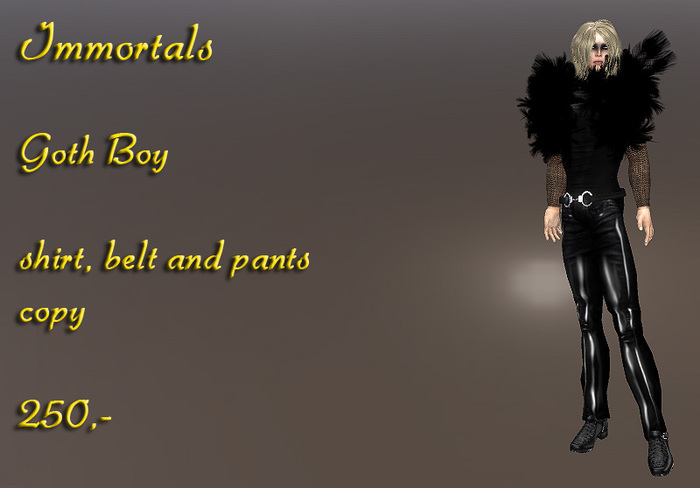 IMMORTALS FS GOTH BOY