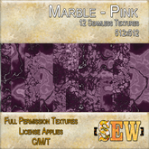 [SEW] Full Permission Textures - Marble Pink