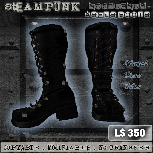Nocturnum ashes Boots