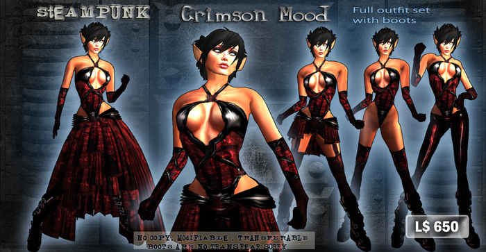 Crimson Mood Outfit
