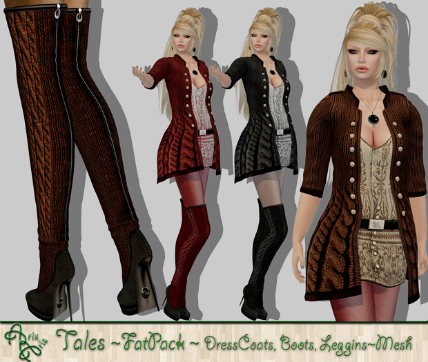 ***ArisAris AA12 Tales Outfit FatPack