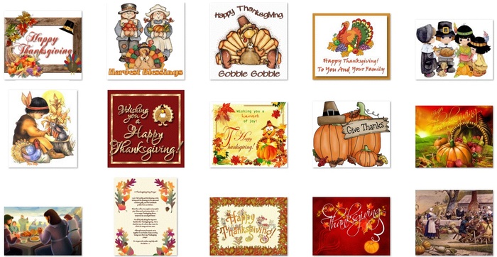 Thanksgiving - 15 Textures & 15 Frames