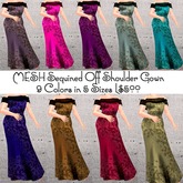 DEMO Off Shoulder Gown