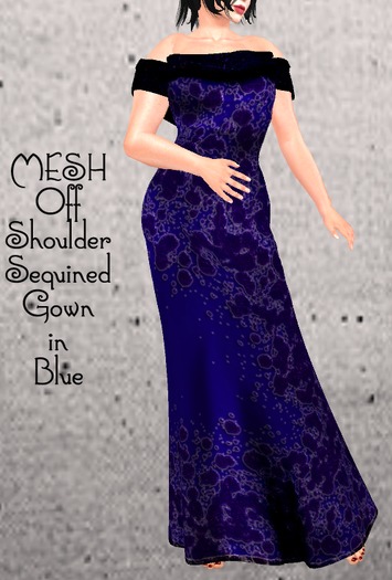 DEMO Off Shoulder Gown