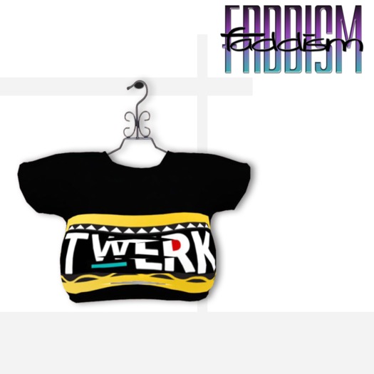 [fad] Twerk Tee  Yellow