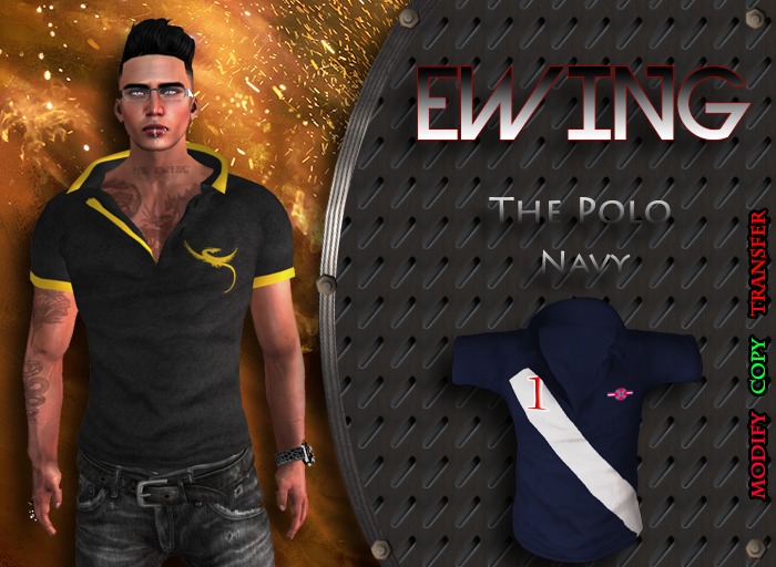 *+EWING+* The Polo "Navy"