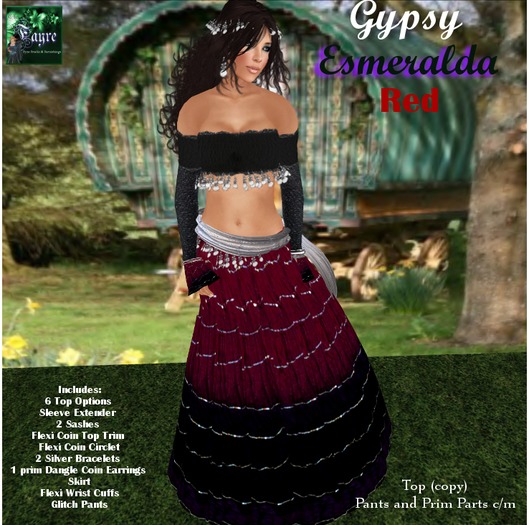 CF Gypsy Esmeralda Red