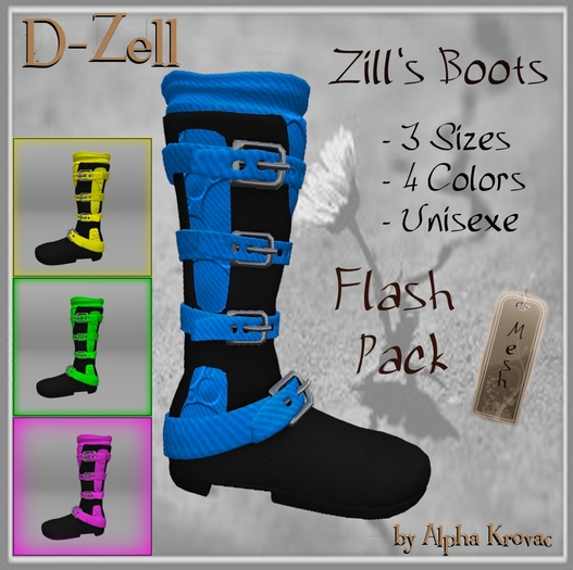 Zill's Boots Pack