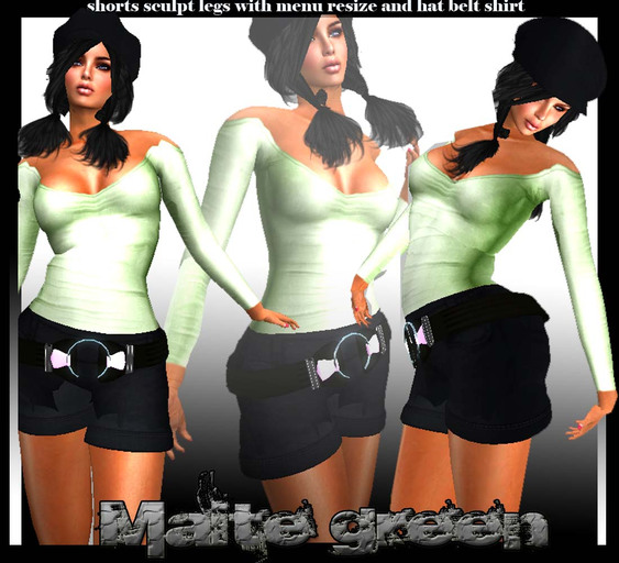 maite green V promo