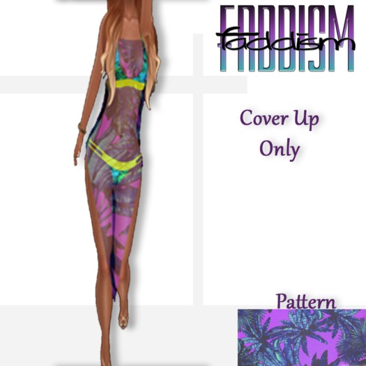 [f] Stella cover up Purple