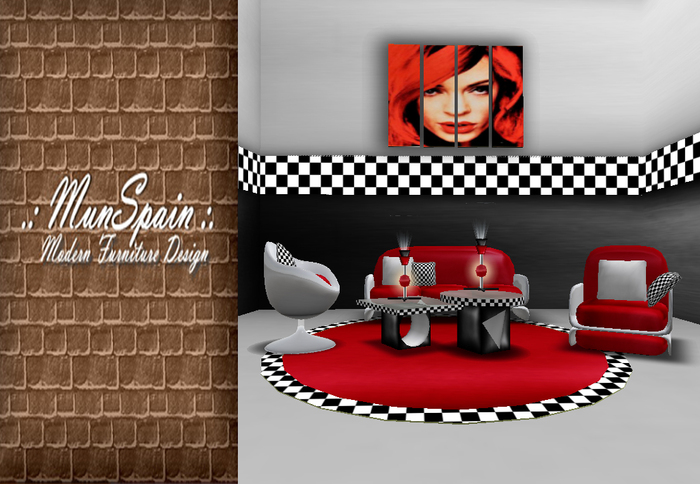 .:MS:. Modern Red Furniture Box