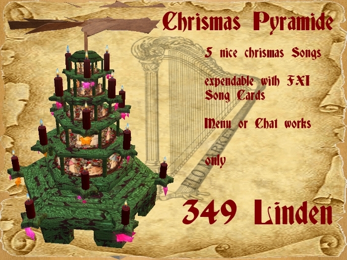 Christmas Pyramide Brok Green